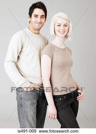 Stock Photo - Young couple. Fotosearch