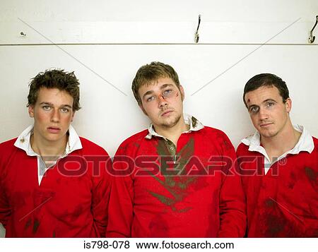 Bruised rugby players View Large Photo Image Stock Photo - Bruised rugby players. Fotosearch