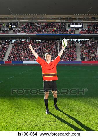 Rugby player celebrating View Large Photo Image Picture - Rugby player celebrating. Fotosearch