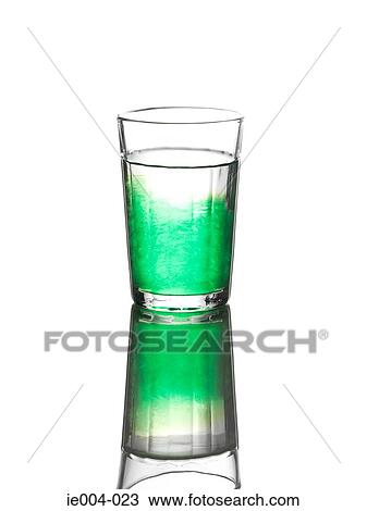 Stock Image - Green drink. Fotosearch