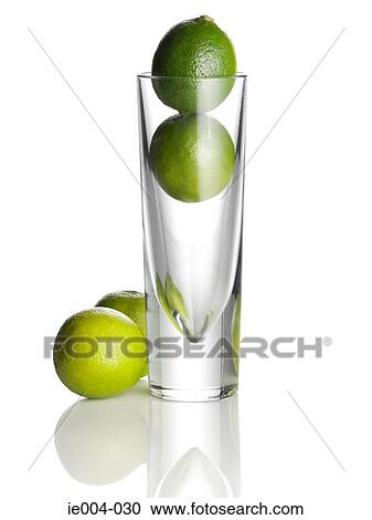 Limes in a glass View Large Photo Image Stock Image - Limes in a glass. Fotosearch