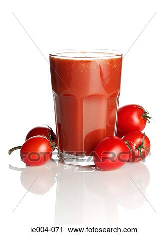 Stock Image - Tomato juice. Fotosearch