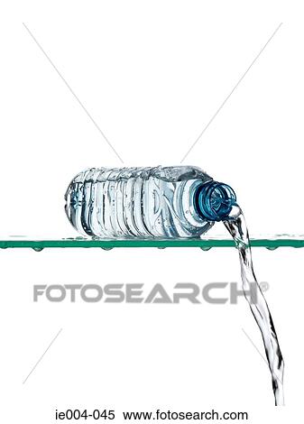 Water pouring from bottle View Large Photo Image Stock Photography - Water pouring from bottle. Fotosearch