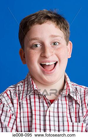 Boy with his mouth open View Large Photo Image Stock Photography - Boy with his mouth open. Fotosearch
