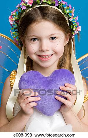 Girl dressed as fairy princess View Large Photo Image Stock Photo - Girl dressed as fairy princess. Fotosearch