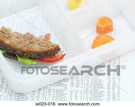 Eaten packed lunch View Large Photo Image Stock Photograph - Eaten packed lunch. Fotosearch