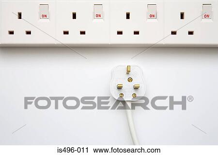 A plug and extension cord View Large Photo Image Stock Image - A plug and extension cord. Fotosearch