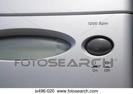 Stock Image - A washing machine. Fotosearch