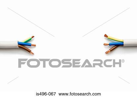 Stock Photo - Broken wires. Fotosearch