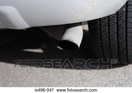 Car exhaust pipe View Large Photo Image Stock Photo - Car exhaust pipe. Fotosearch