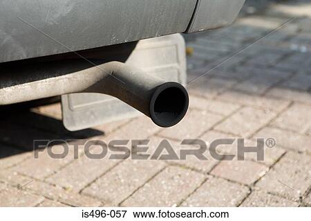 Car exhaust pipe View Large Photo Image Stock Photo - Car exhaust pipe. Fotosearch