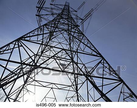 Electrical tower View Large Photo Image Stock Photography - Electrical tower. Fotosearch