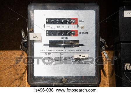 Electricity meter View Large Photo Image Stock Photo - Electricity meter. Fotosearch