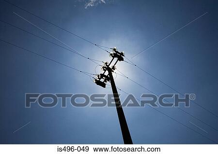 Telephone pole View Large Photo Image Stock Photo - Telephone pole. Fotosearch