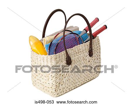 Beach bag View Large Photo Image Stock Image - Beach bag. Fotosearch