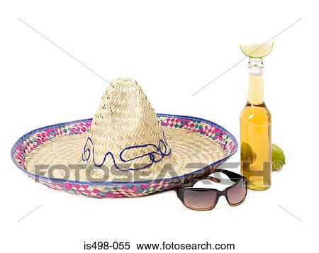 Sombrero and bottle of lager View Large Photo Image Stock Photography - Sombrero and bottle of lager. Fotosearch