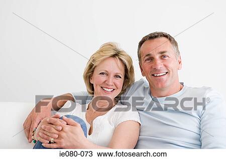 Portrait of a mature couple View Large Photo Image Stock Image - Portrait of a mature couple. Fotosearch