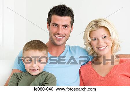 Young couple with son View Large Photo Image Stock Image - Young couple with son. Fotosearch