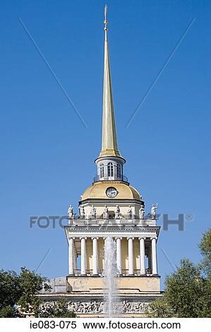 Admiralty building st petersburg View Large Photo Image Stock Photography - Admiralty building st petersburg. Fotosearch