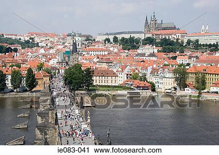 Charles bridge prague View Large Photo Image Stock Image - Charles bridge prague. Fotosearch