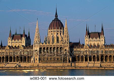 Stock Image - Hungarian parliament building. Fotosearch