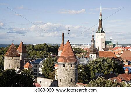Tallinn View Large Photo Image Stock Image - Tallinn. Fotosearch