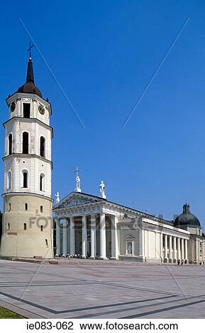 Vilnius cathedral View Large Photo Image Stock Image - Vilnius cathedral. Fotosearch
