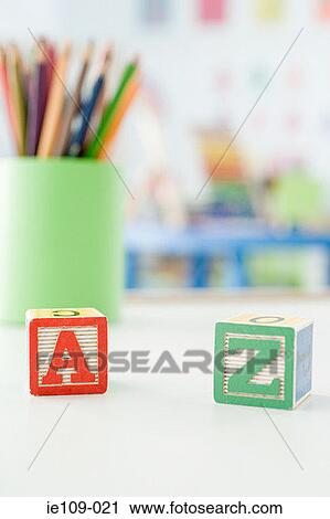 Stock Image - Building blocks. Fotosearch