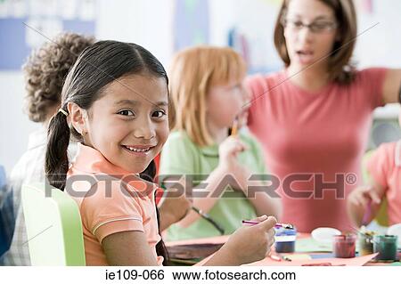 Children in a lesson View Large Photo Image Stock Photograph - Children in a lesson. Fotosearch