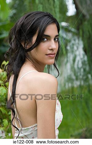 Stock Photo - Beautiful woman. Fotosearch