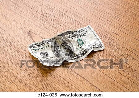 A crumpled one hundred dollar note View Large Photo Image Stock Photograph - A crumpled one hundred dollar note. Fotosearch