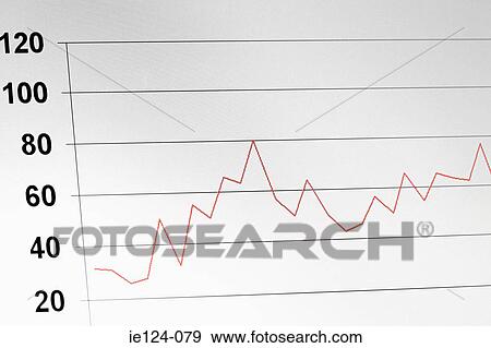 Stock Photo - A graph. Fotosearch