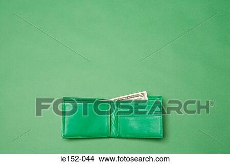 A green wallet View Large Photo Image Picture - A green wallet. Fotosearch