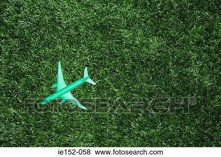 Stock Photo - A toy airplane. Fotosearch