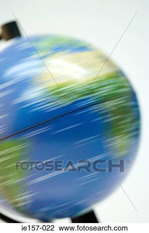 Spinning globe View Large Photo Image Stock Image - Spinning globe. Fotosearch
