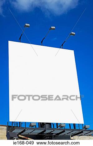 Blank billboard View Large Photo Image Stock Photo - Blank billboard. Fotosearch