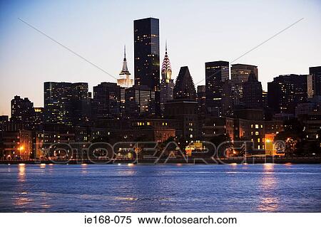 Stock Photography - Manhattan skyline. Fotosearch