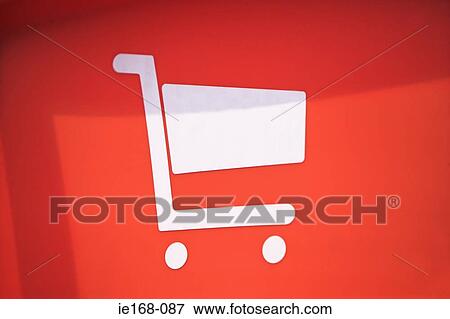 Stock Photo - Shopping trolley icon. Fotosearch