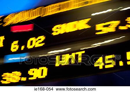 Stock ticker View Large Photo Image Picture - Stock ticker. Fotosearch