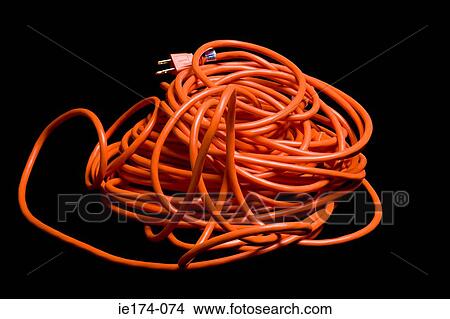Extension Cord View Large Photo Image Picture - Extension Cord. Fotosearch