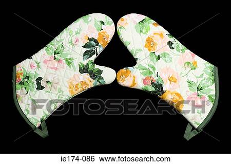 Oven gloves View Large Photo Image Stock Photograph - Oven gloves. Fotosearch