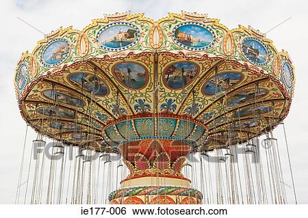 Carousel View Large Photo Image Stock Photograph - Carousel. Fotosearch