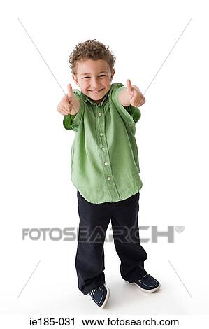 Boy giving thumbs up View Large Photo Image Stock Image - Boy giving thumbs up. Fotosearch