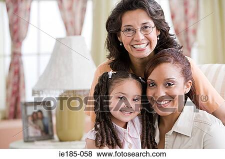 Stock Photo - Female family. Fotosearch