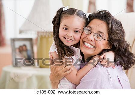 Girl and grandmother View Large Photo Image Stock Image - Girl and grandmother. Fotosearch