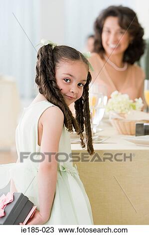 Girl with gift for grandma View Large Photo Image Stock Image - Girl with gift for grandma. Fotosearch