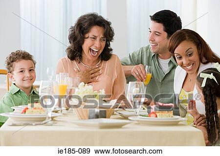 Happy family View Large Photo Image Stock Photo - Happy family. Fotosearch