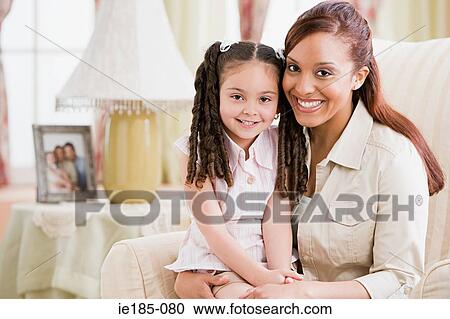 Stock Image - Mother and daughter. Fotosearch