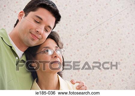 Mother and son View Large Photo Image Stock Photograph - Mother and son. Fotosearch