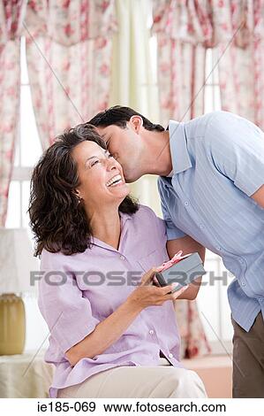 Son kissing mother View Large Photo Image Stock Photo - Son kissing mother. Fotosearch
